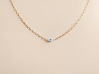 Vibin' Gold-Filled Evil Eye Necklace