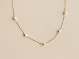 Adrienne Gold-Filled Pearl Necklace