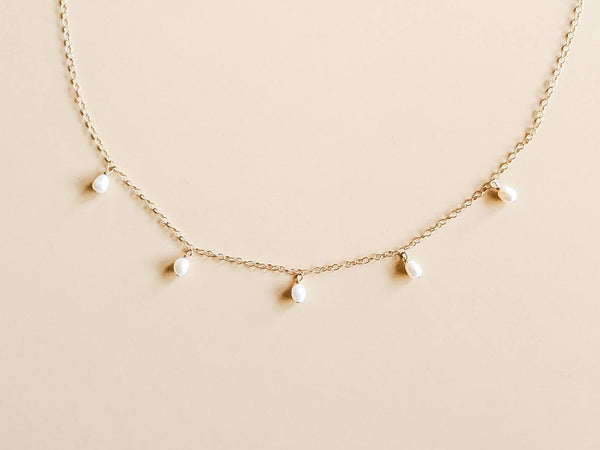 Princess Gold-Filled Pearl Necklace