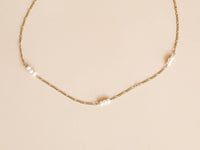 Mariel Gold-Filled Pearl Necklace