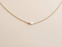 Lover's Gold-Filled Pearl Necklace