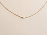 Lover's Gold-Filled Pearl Necklace