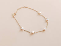 Adrienne Gold-Filled Pearl Bracelet