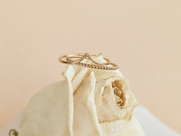 Tied Up Gold-Filled Ring