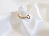 Thrifted Fashion Jewelry: Pyramid Ring