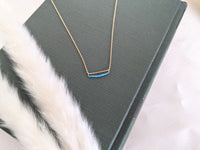 Hali Gold-Filled Turquoise Necklace