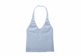 Holli Seamless Ribbed Halter Top