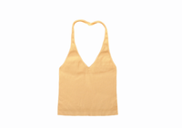 Holli Seamless Ribbed Halter Top