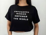 Empowered Women Crop Tee