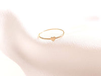 Heart Gold-Filled Ring