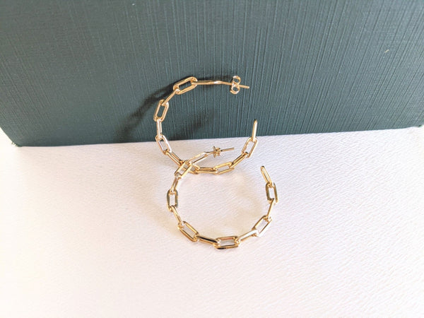 Eden Gold-Filled Hoop Earrings