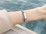 Stacey Silver Bangle