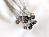 Love Lock Letter Necklace